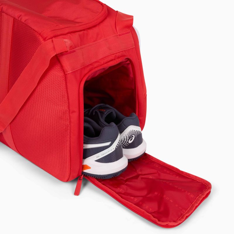 Tennis bag Wilson Super Tour Red Coaches Duffel red 7