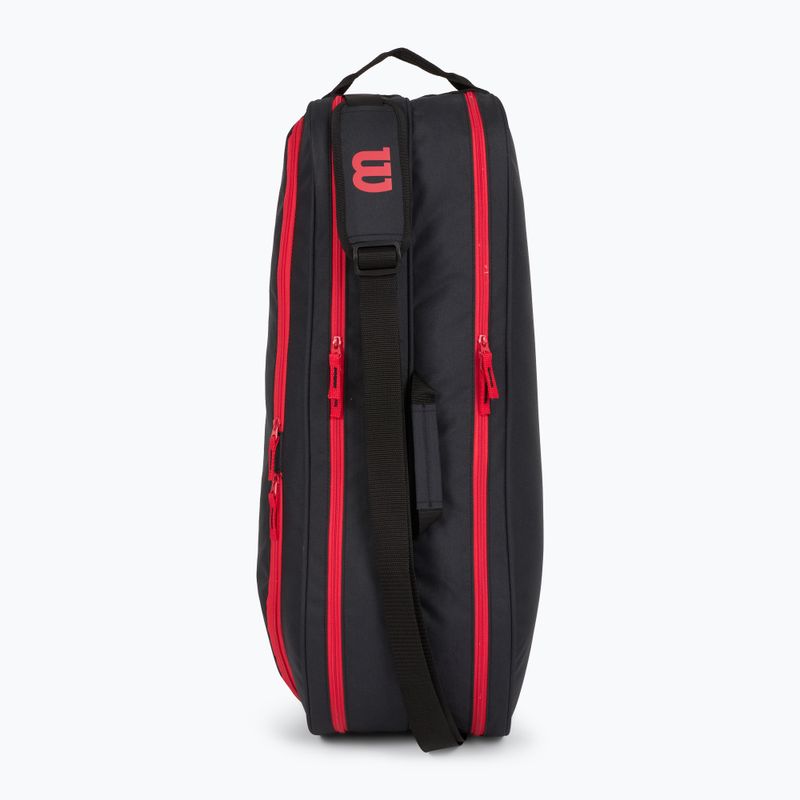 Tennis bag Wilson Advantage 6PK black 4