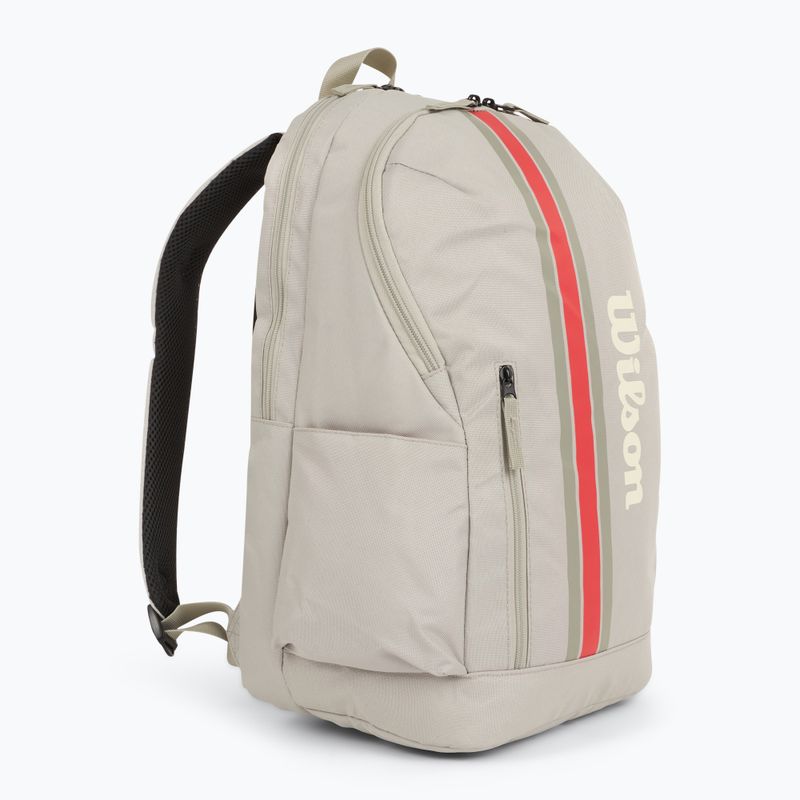 Tennis backpack Wilson Team oatmilk 2