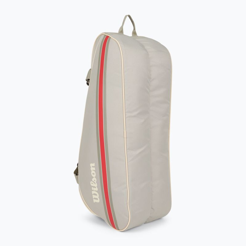 Tennis bag Wilson Team 6PK oatmilk 2