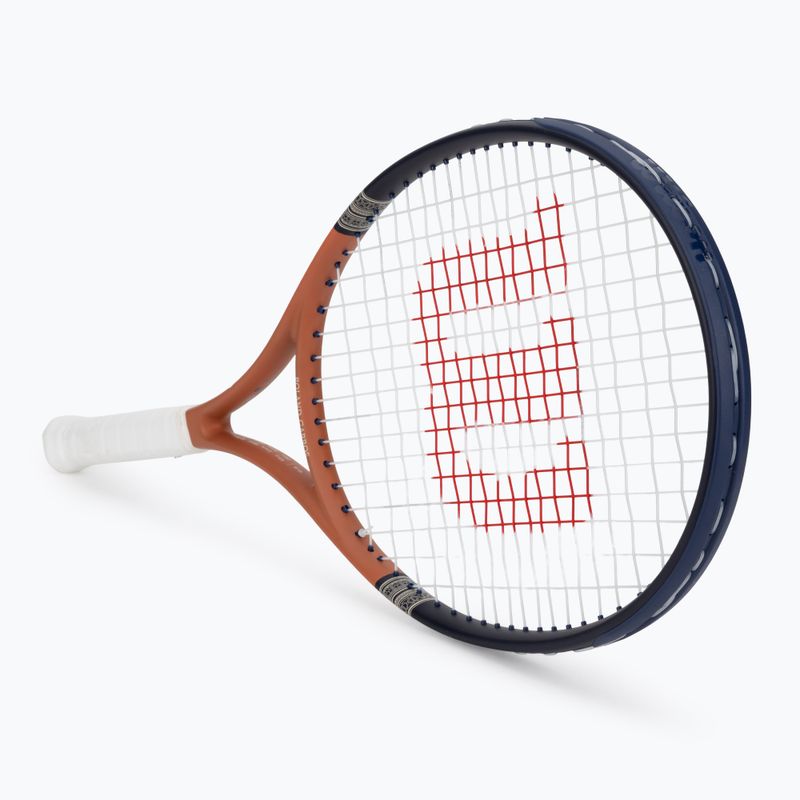 Children's tennis racket Wilson Roland Garros Elite Comp Jr 26 navy/orange 2