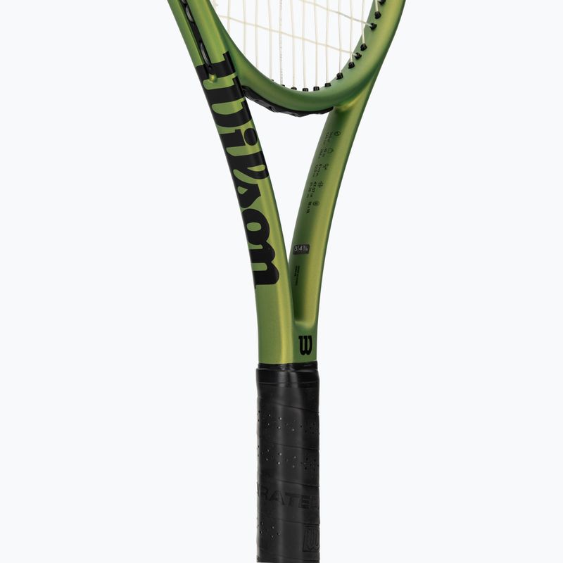Tennis racket Wilson Blade Feel 100 green 4
