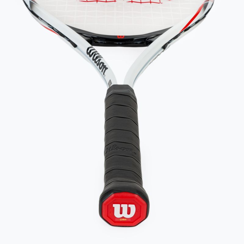 Tennis racket Wilson Fusion XL white/black 3