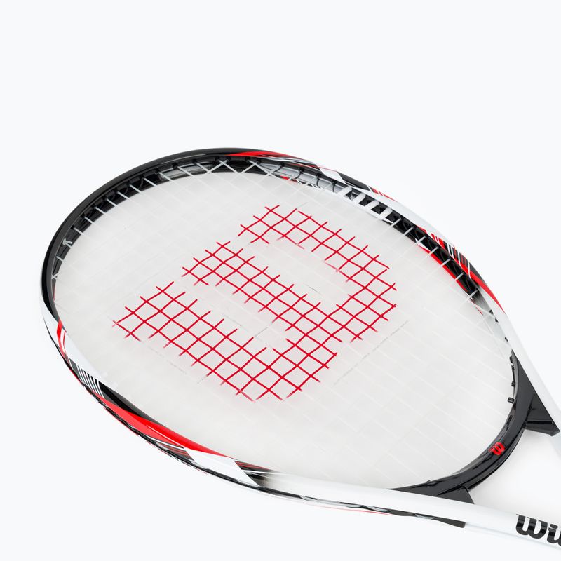 Tennis racket Wilson Fusion XL white/black 5