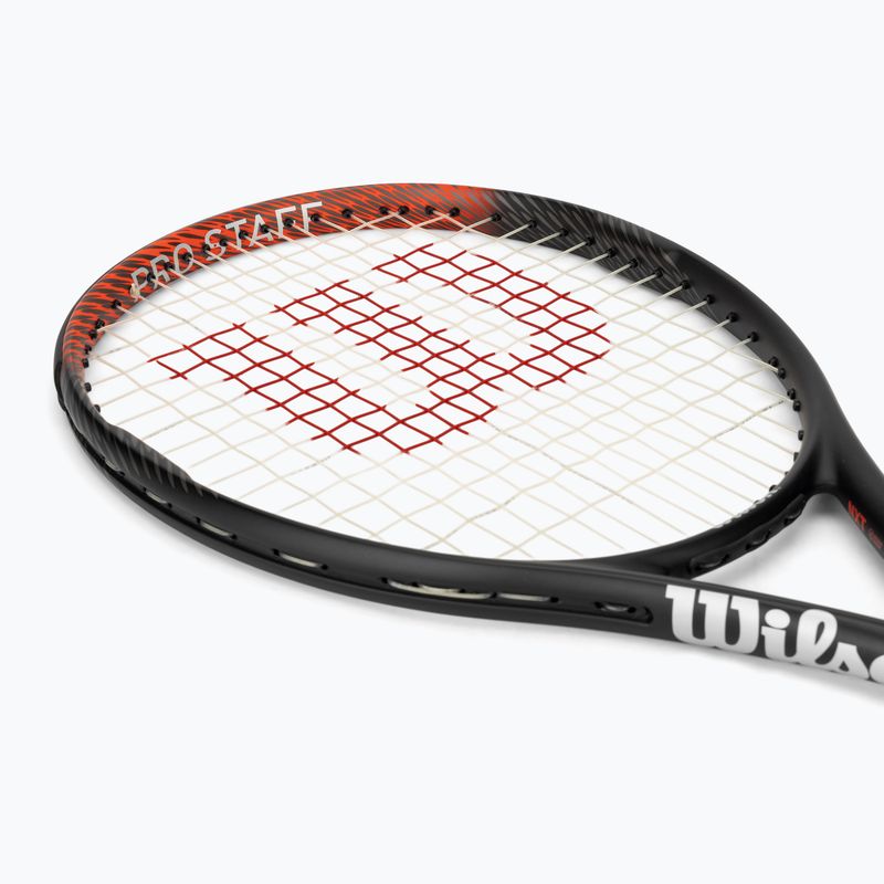 Children's tennis racket Wilson Pro Staff Precision NXT Jr 26 black/red 5