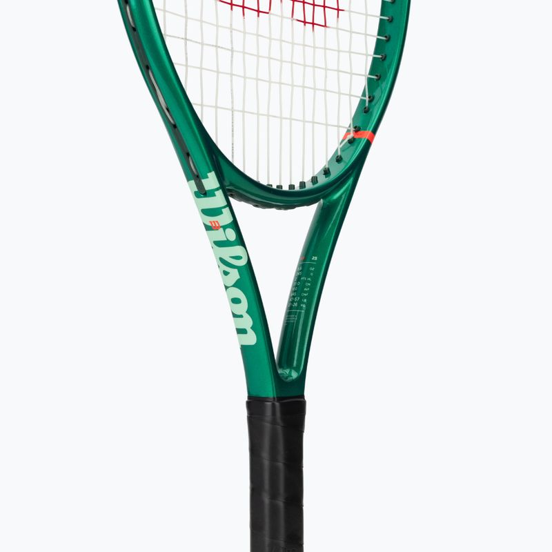 Children's tennis racket Wilson Blade Jr 25 V10 green 4