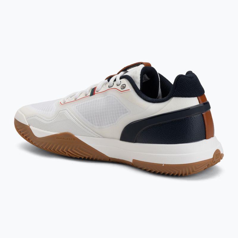 Men's tennis shoes Wilson Rush Pro 5 Clay white/navy blazer/gum 3
