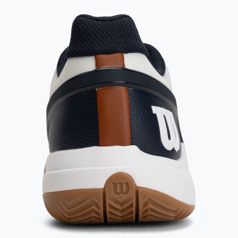 Men's tennis shoes Wilson Rush Pro 5 Clay white/navy blazer/gum 6