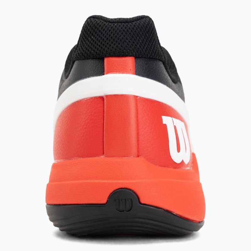 Men's padel shoes Wilson Rush Pro 5 black/infrared/white 6