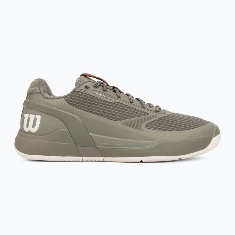 Men's tennis shoes Wilson Rush Pro 5 vetiver/tofu/caramel cafe 2
