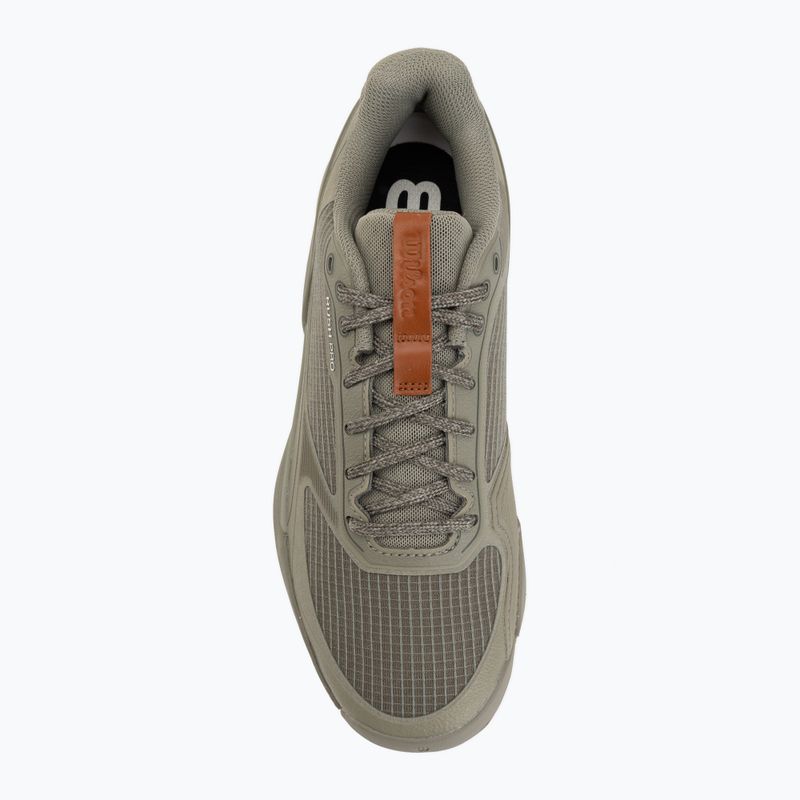Men's tennis shoes Wilson Rush Pro 5 vetiver/tofu/caramel cafe 5