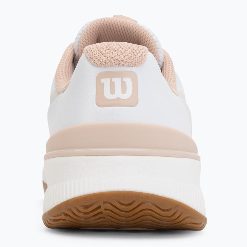Women's tennis shoes Wilson Intrigue Pro white/cameo rose/gum 6