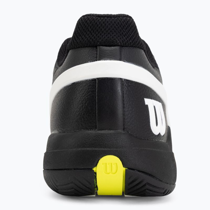 Men's tennis shoes Wilson Rush Pro 5 black/white/stormy weather 6