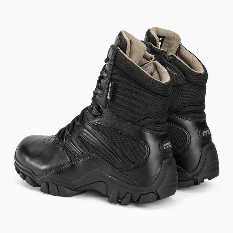 Bates men's shoes Delta 8 Side Zip Gore-Tex black 3