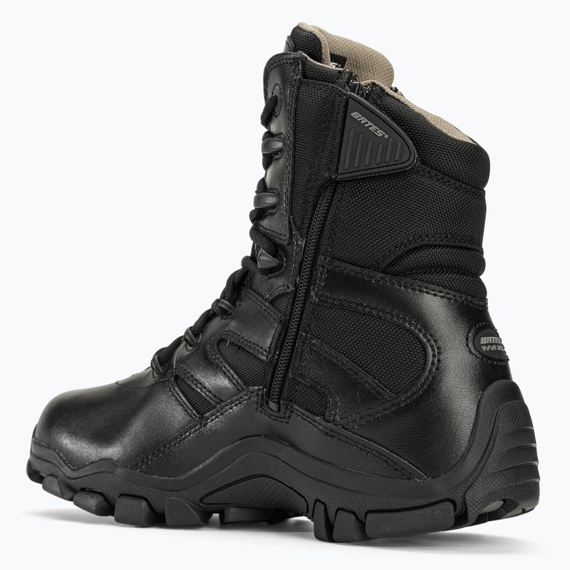 Bates men's shoes Delta 8 Side Zip Gore-Tex black 7