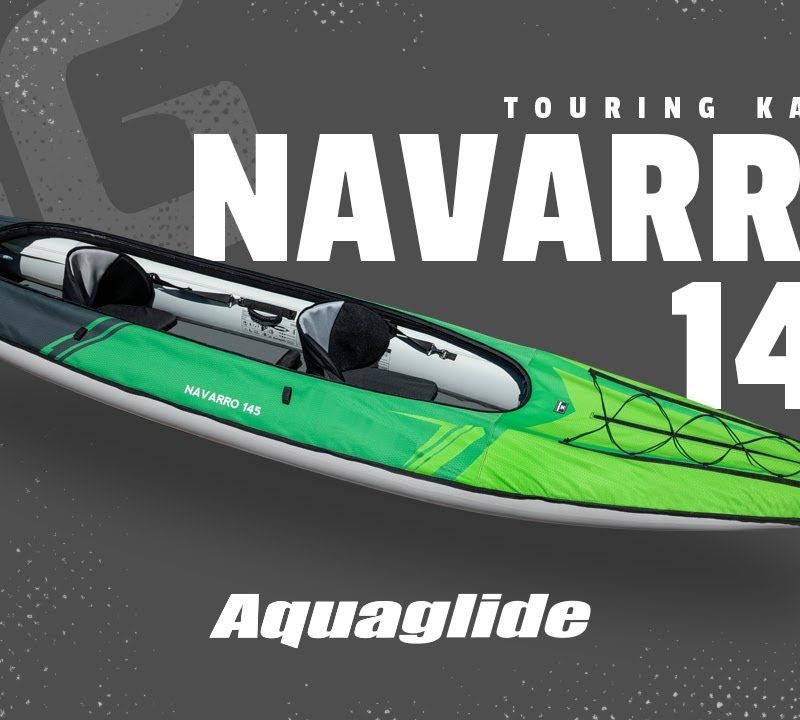 Aquaglide Navarro 145 2-person inflatable kayak 584119110 9