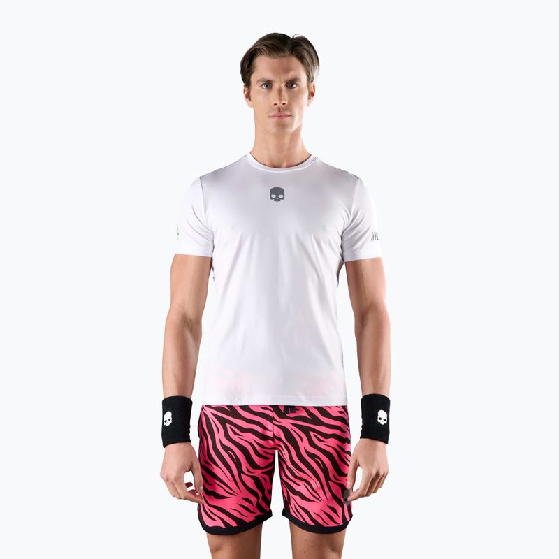 Men's tennis shirt HYDROGEN Basic Tech Tee white