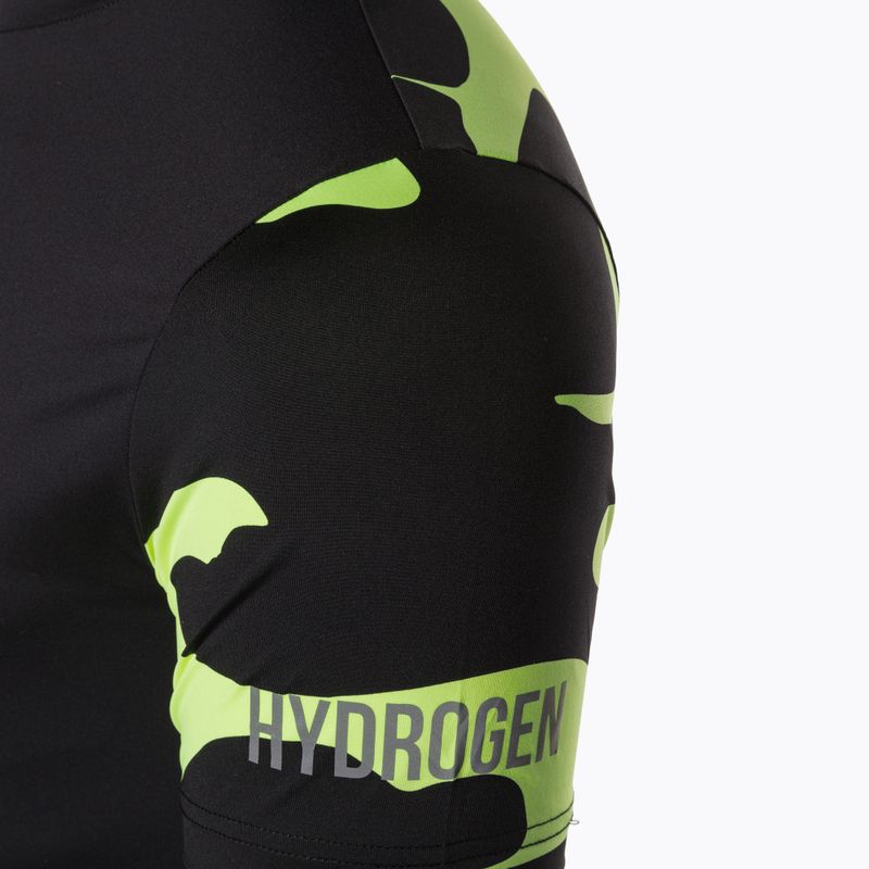 Men's tennis shirt HYDROGEN Camo Tech black T00514G03 6
