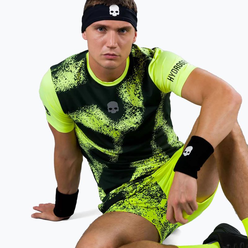 Men's tennis shirt HYDROGEN Spray Tech yellow T00502724 5