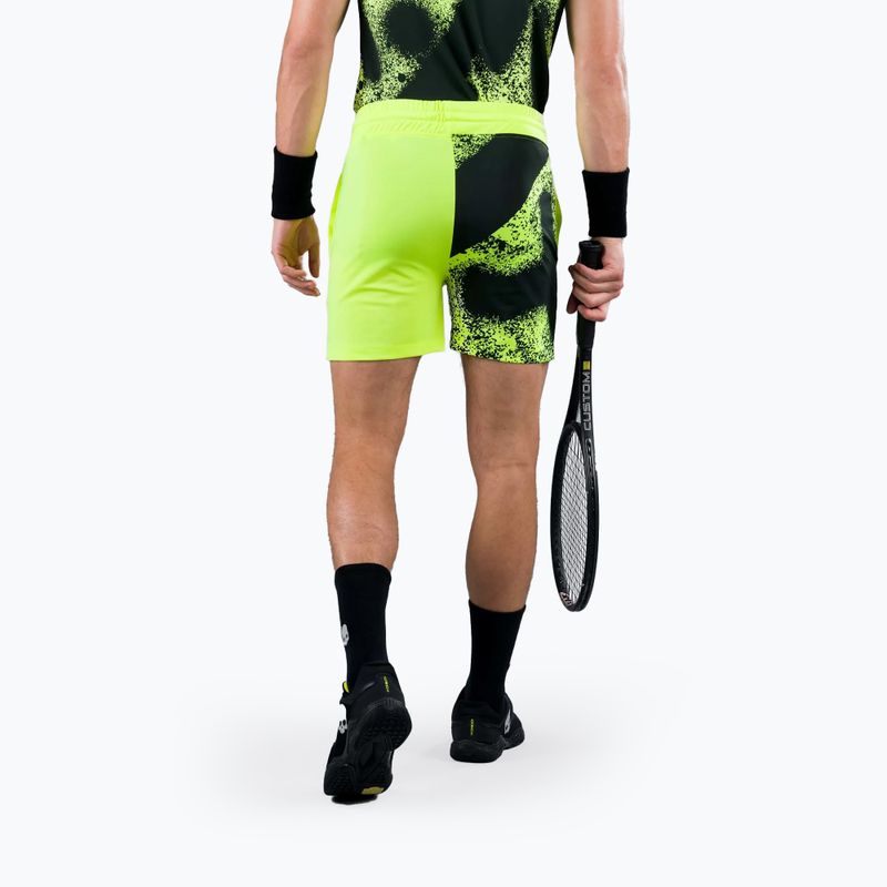 Men's tennis shorts HYDROGEN Spray Tech yellow T00510724 3