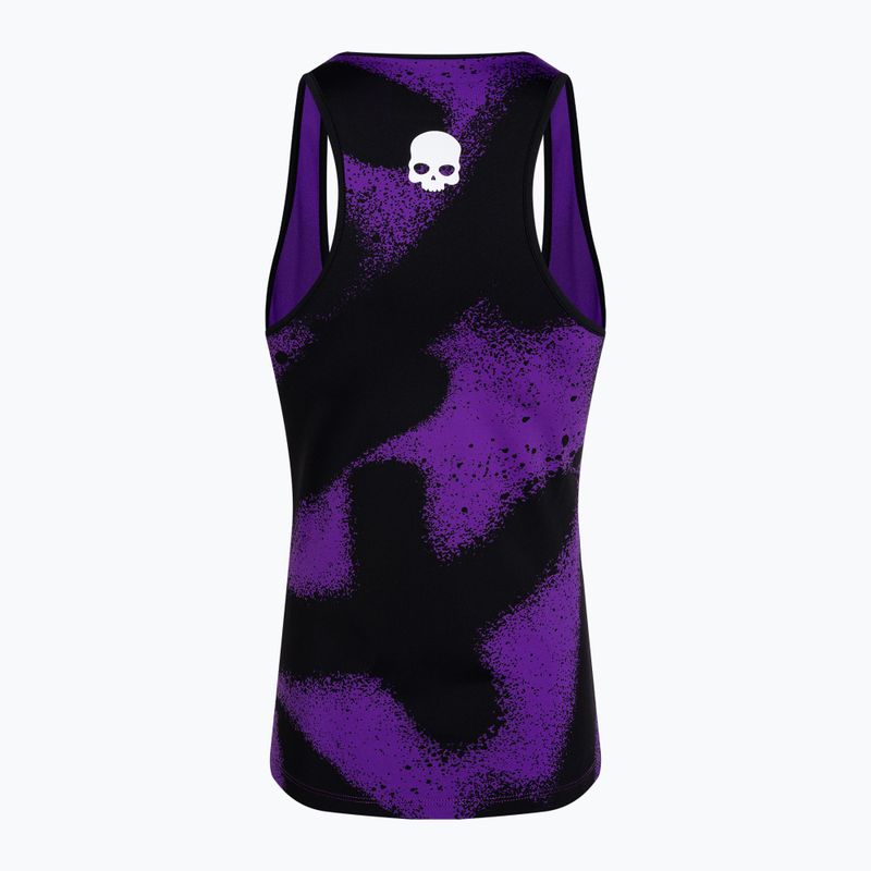 Women's tennis shirt HYDROGEN Spray purple T01504006 5