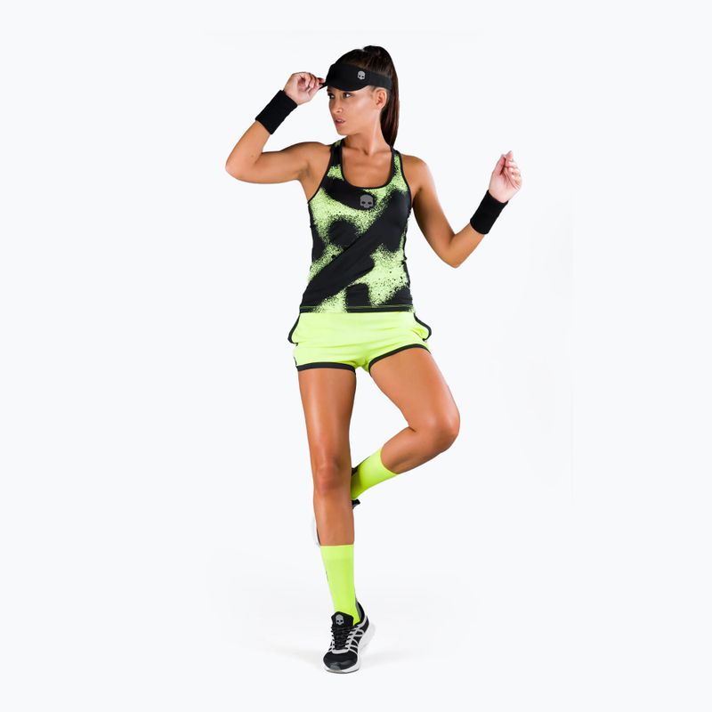 Women's tennis shirt HYDROGEN Spray yellow T01504724 2