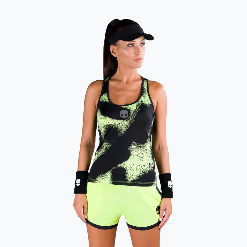Women's tennis shirt HYDROGEN Spray yellow T01504724 4