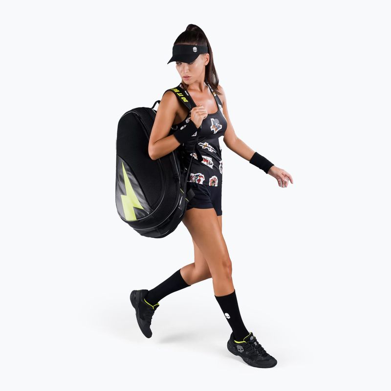 Women's tennis shirt HYDROGEN Tattoo Tech black T01525007 3