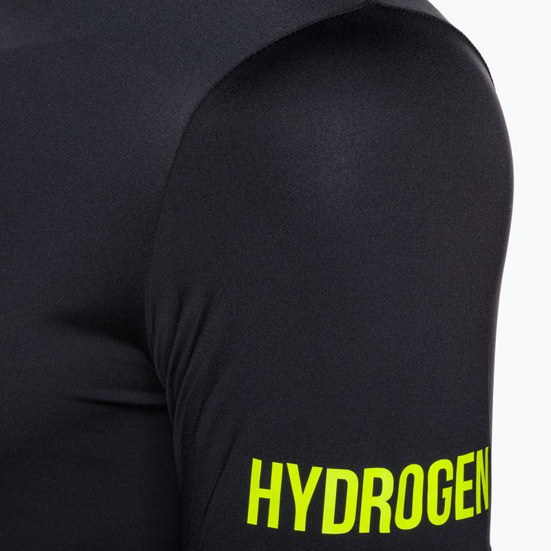 Men's HYDROGEN Panther Tech Tee black/yellow Tennis Shirt 8