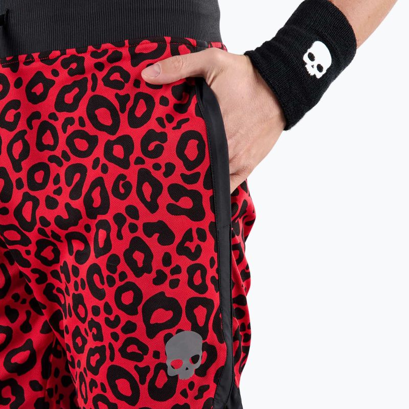 Men's tennis shorts HYDROGEN Panther Tech red 3