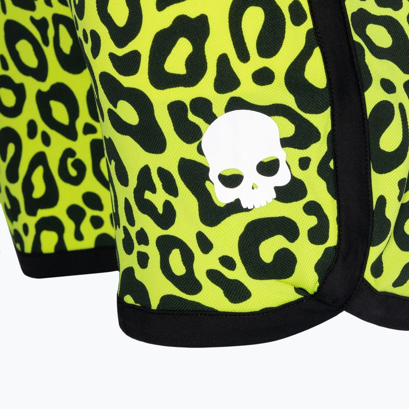 Men's tennis shorts HYDROGEN Panther Tech fluorescent yellow 6