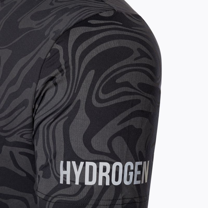 Men's tennis shirt HYDROGEN Chrome Tech Tee grey 7