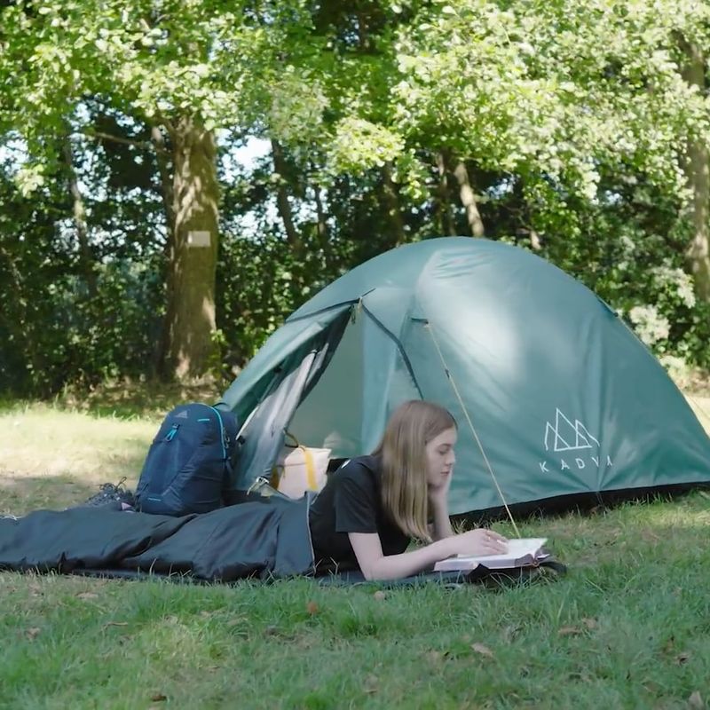 3-person camping tent KADVA Tartuga 3 blue 17