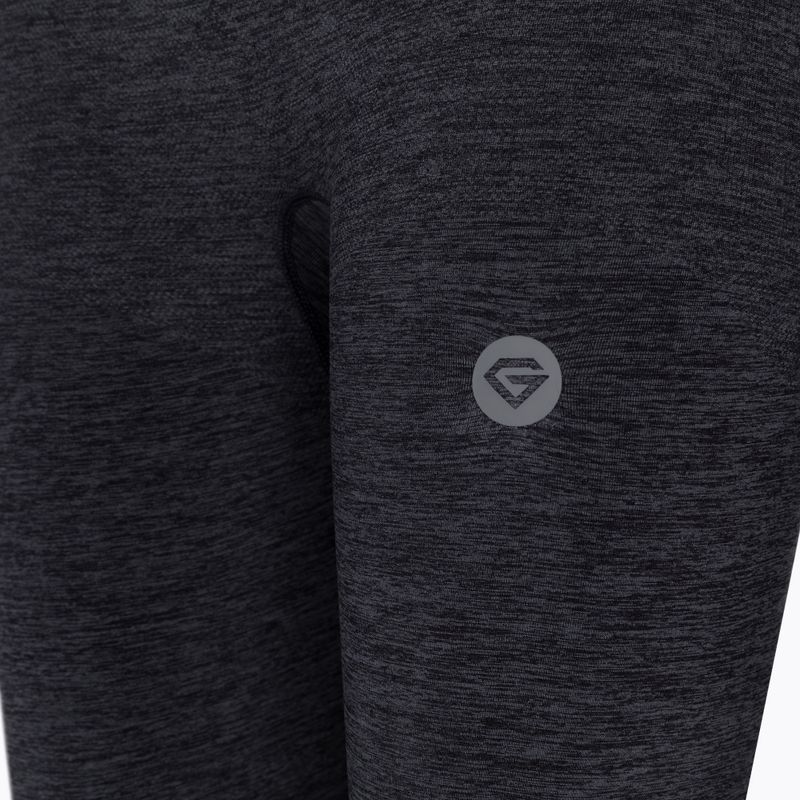 Women's training leggings Gym Glamour Grey Ombre 223 8