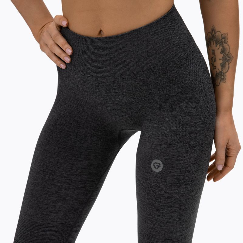 Women's training leggings Gym Glamour Grey Ombre 223 4