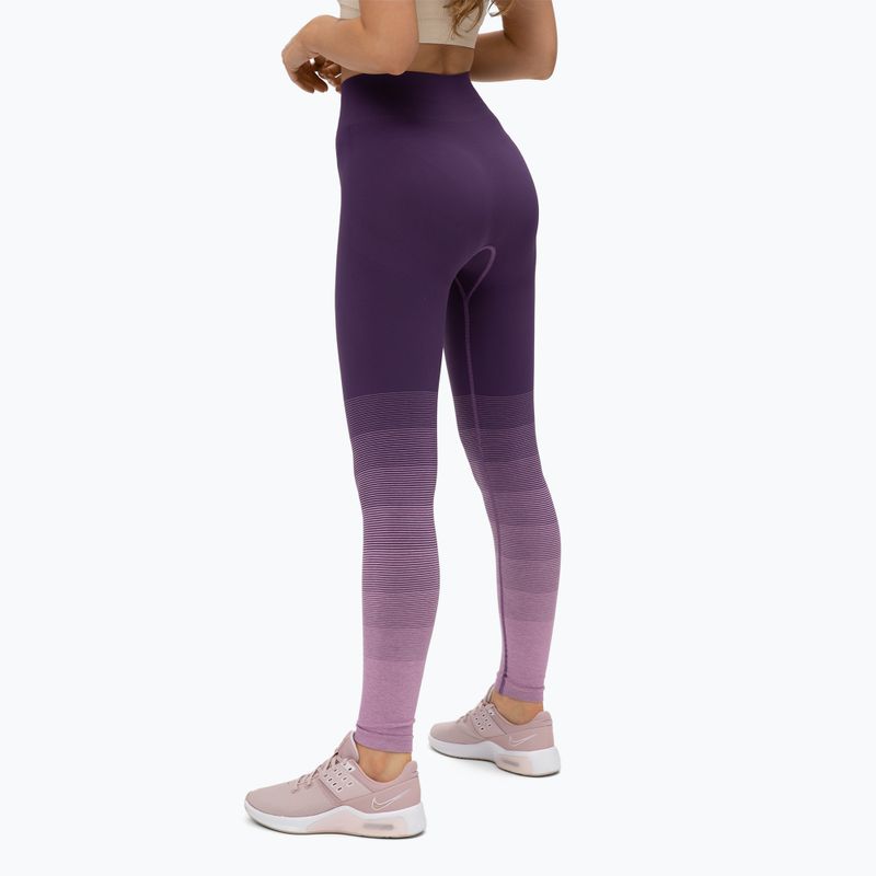 Women's training leggings Gym Glamour Violent Ombre 282 3