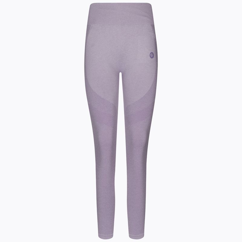 Women's training leggings Gym Glamour Lavender Fusion 335 6
