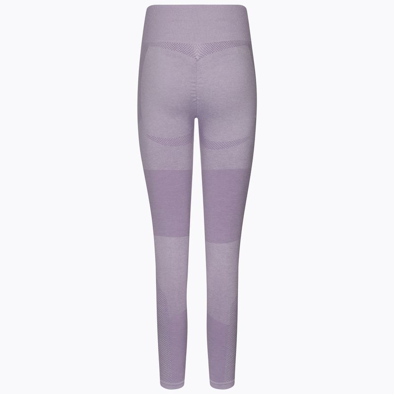 Women's training leggings Gym Glamour Lavender Fusion 335 7