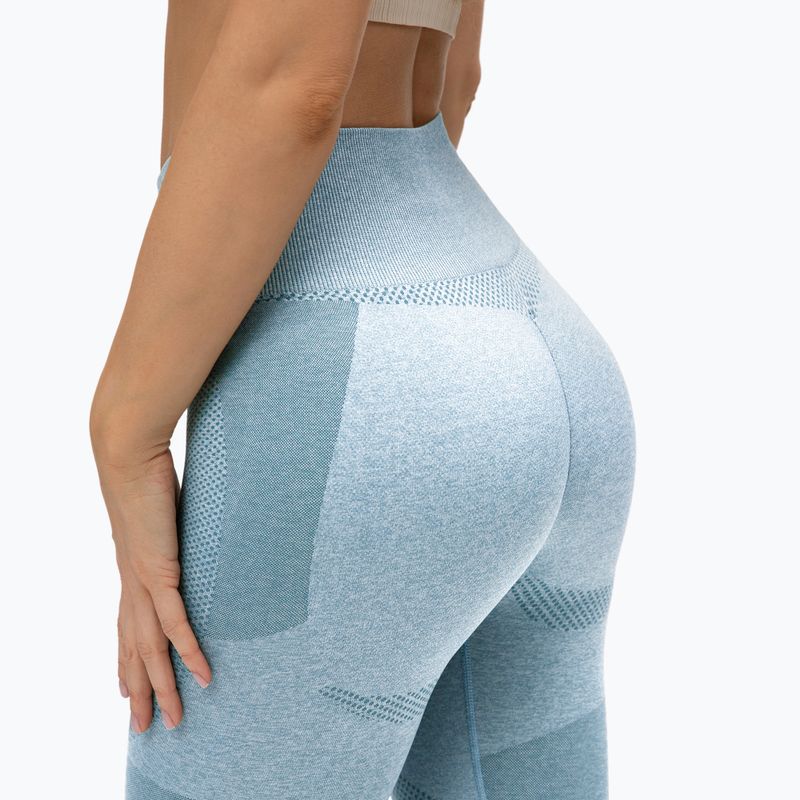 Women's training leggings Gym Glamour Blue Fusion 336 5