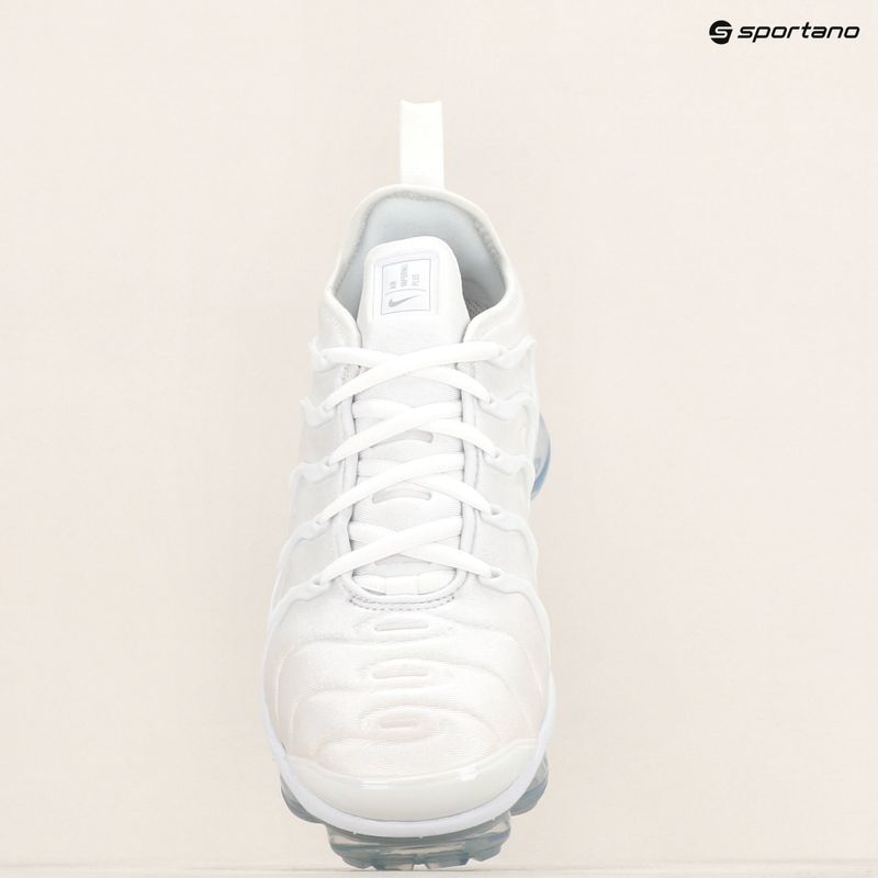 Men's Nike Air Vapormax Plus white/pure platinium/white shoes 9