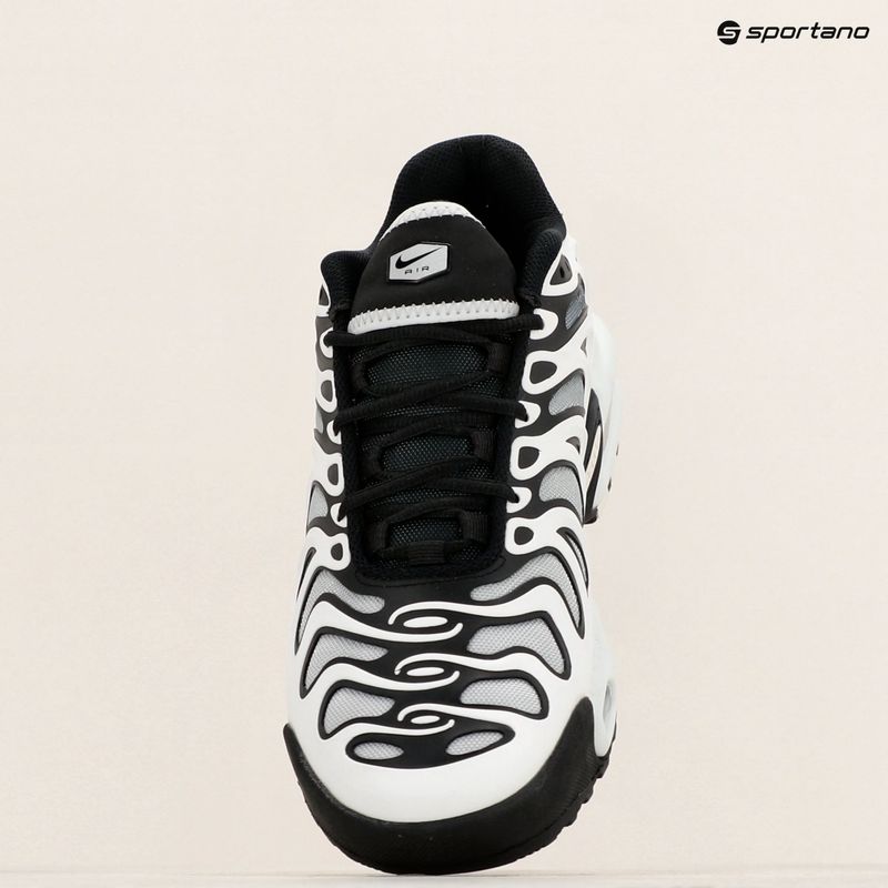 Men's Nike Air Max Plus Drift white/metallic silver/black shoes 9