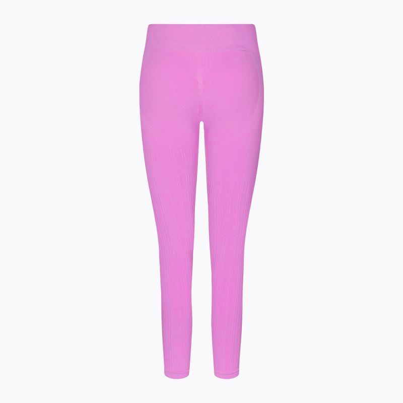 Women's training leggings Gym Glamour Push Up Pink 368 7