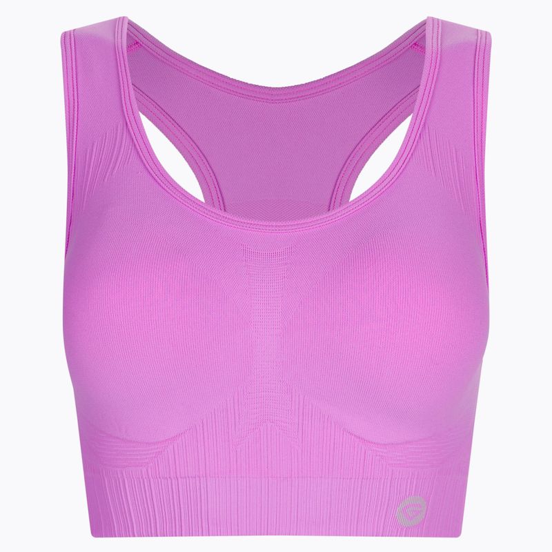 Gym Glamour Push Up Pink 371 fitness bra 5