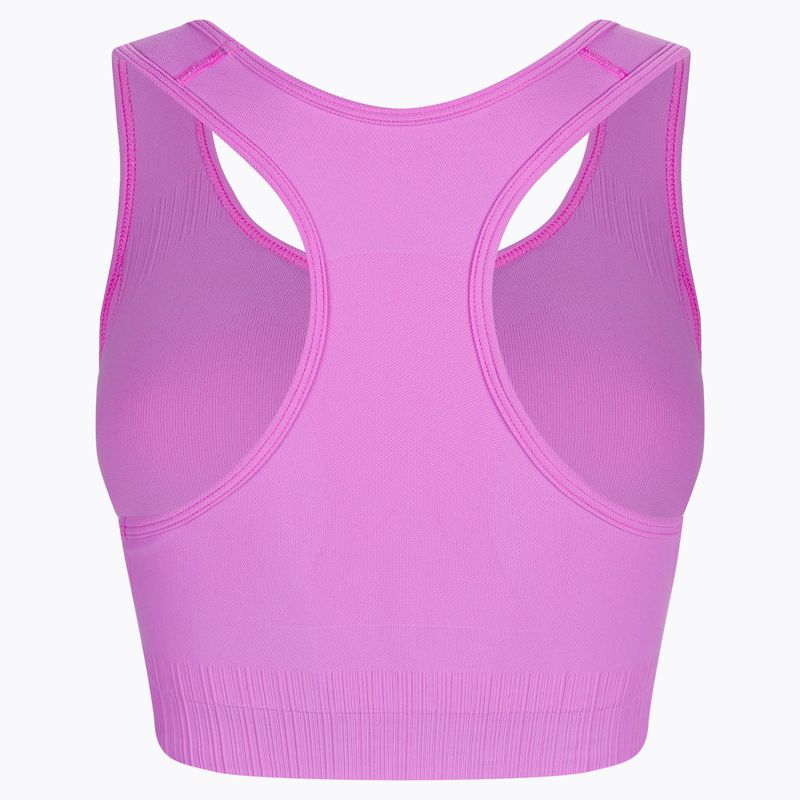 Gym Glamour Push Up Pink 371 fitness bra 6