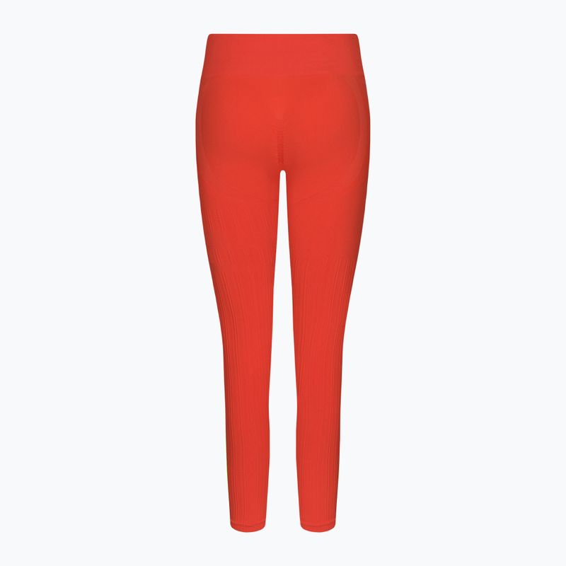 Women's training leggings Gym Glamour Push Up Coral 369 7