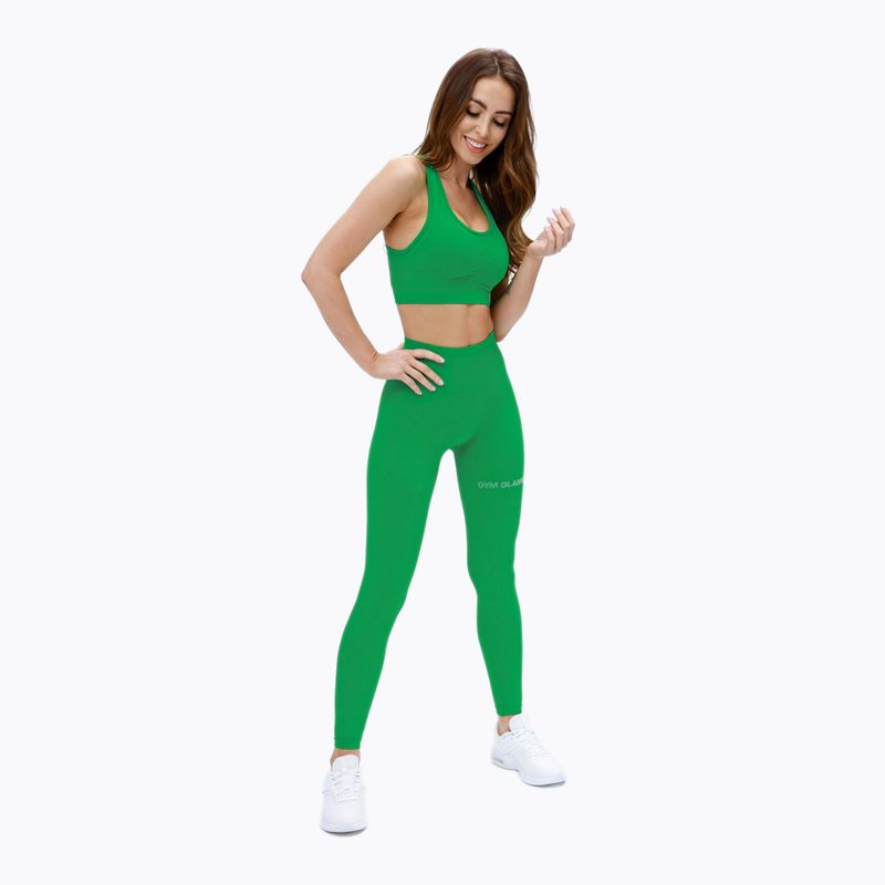 Gym Glamour Push Up Jungle 376 fitness bra 2