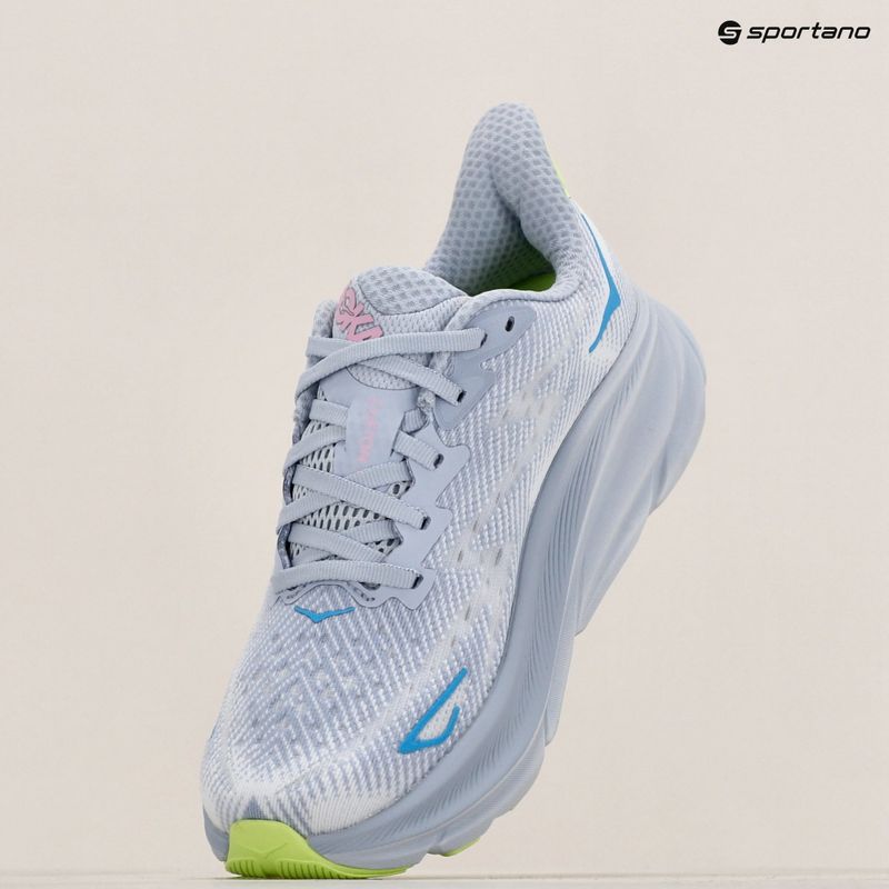 Women's running shoes HOKA Clifton 9 gull/sea ice 9