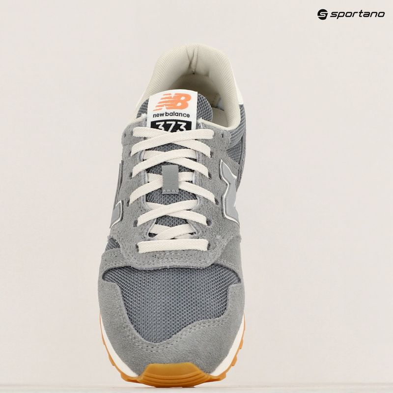 New Balance 373's V2 athletic grey men's shoes 9