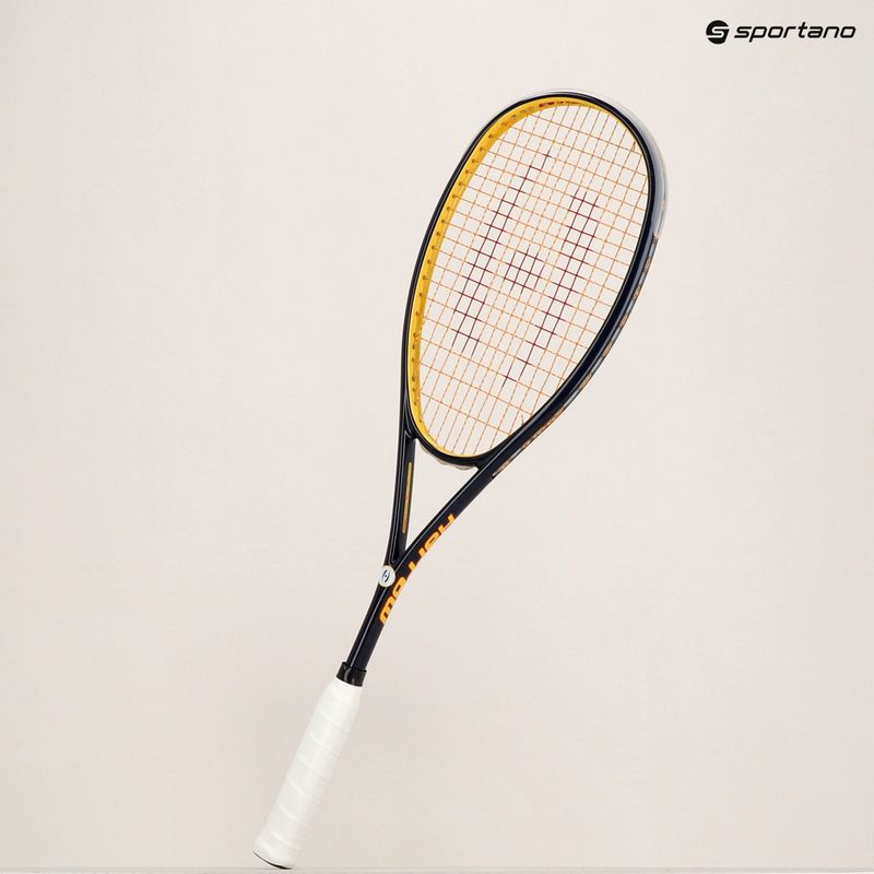 Harrow Vapor 115 navy/yellow squash racket 11