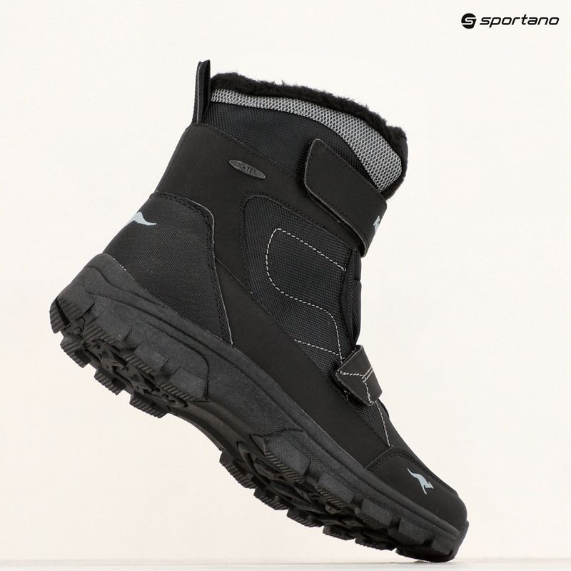 Men's snow boots KangaROOS K-Simoo Heri V KTX jet black 9